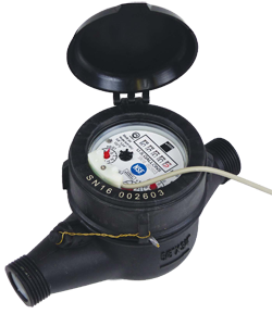 Plastic Totalizing Cold Water Meter MJP-SDC